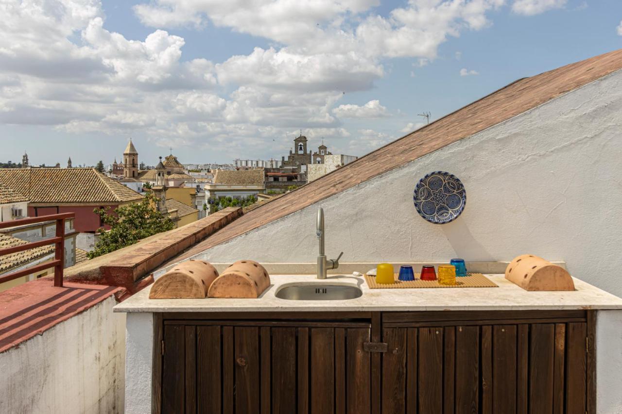 Top Atico Plaza Del Arenal - Gran Terraza - Vistas - Solarium Jerez de la Frontera Eksteriør bilde